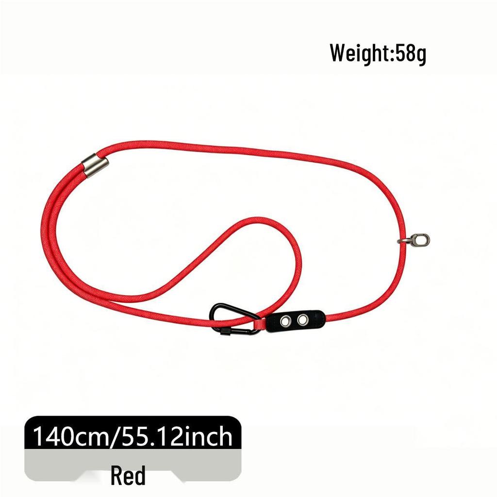 Adjustable Anti-Theft Phone Lanyard - 7mm Climbing Buckle, Crossbody & Neck Strap, Unisex