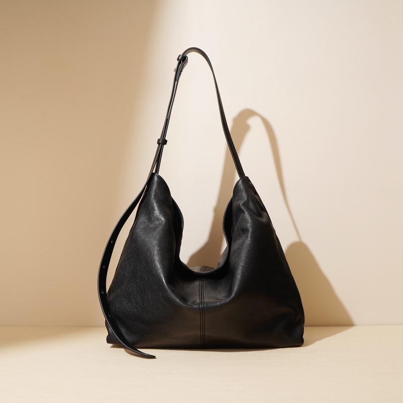 Sheepskin niche lazy wind tote bag new high-end texture commuter messenger bag large-capacity shoulder bag