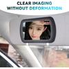 Car Sun Visor Vanity Mirror, Clip-On Automotive Makeup Sun-Shading, Vehicle Sun Visor Cosmetic Vanity Mirror For Women Girls, Universal Interior Car