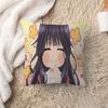 Anime T-The Fragrant Flower Blooms With Dignity Pillow Cushion Cover Pillowcase Living Room Sofa Home Decor Customized