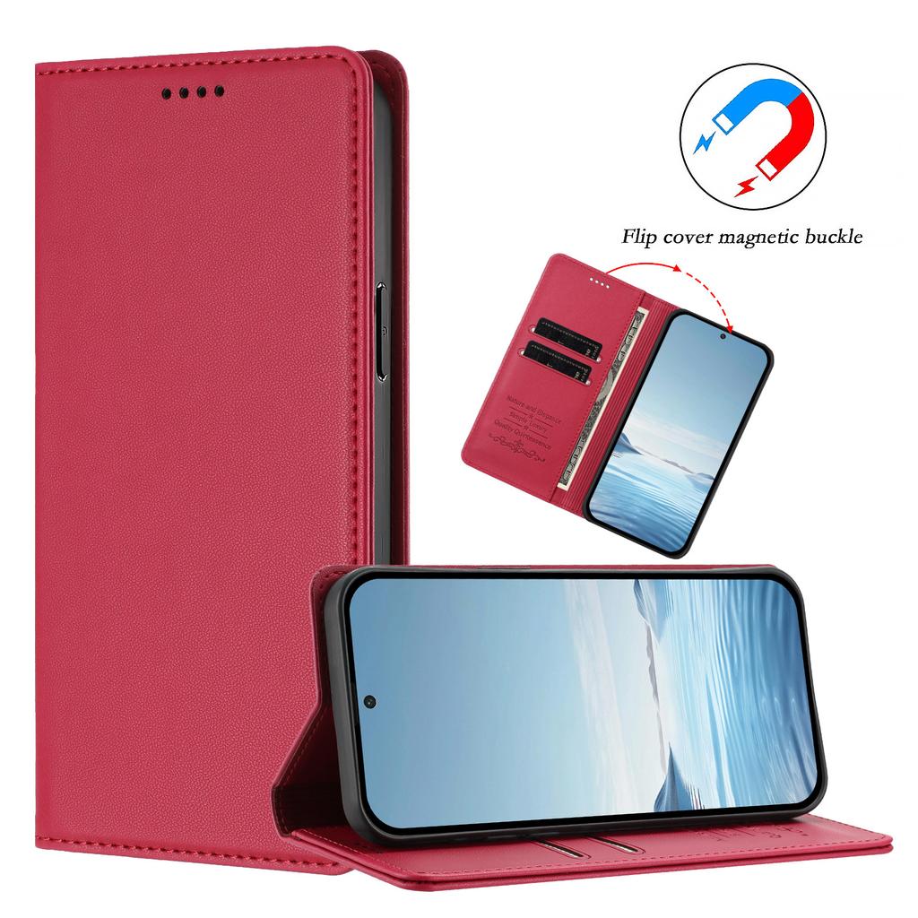 For iPhone Air Case PU Leather Phone Cover with Card Holder Stand