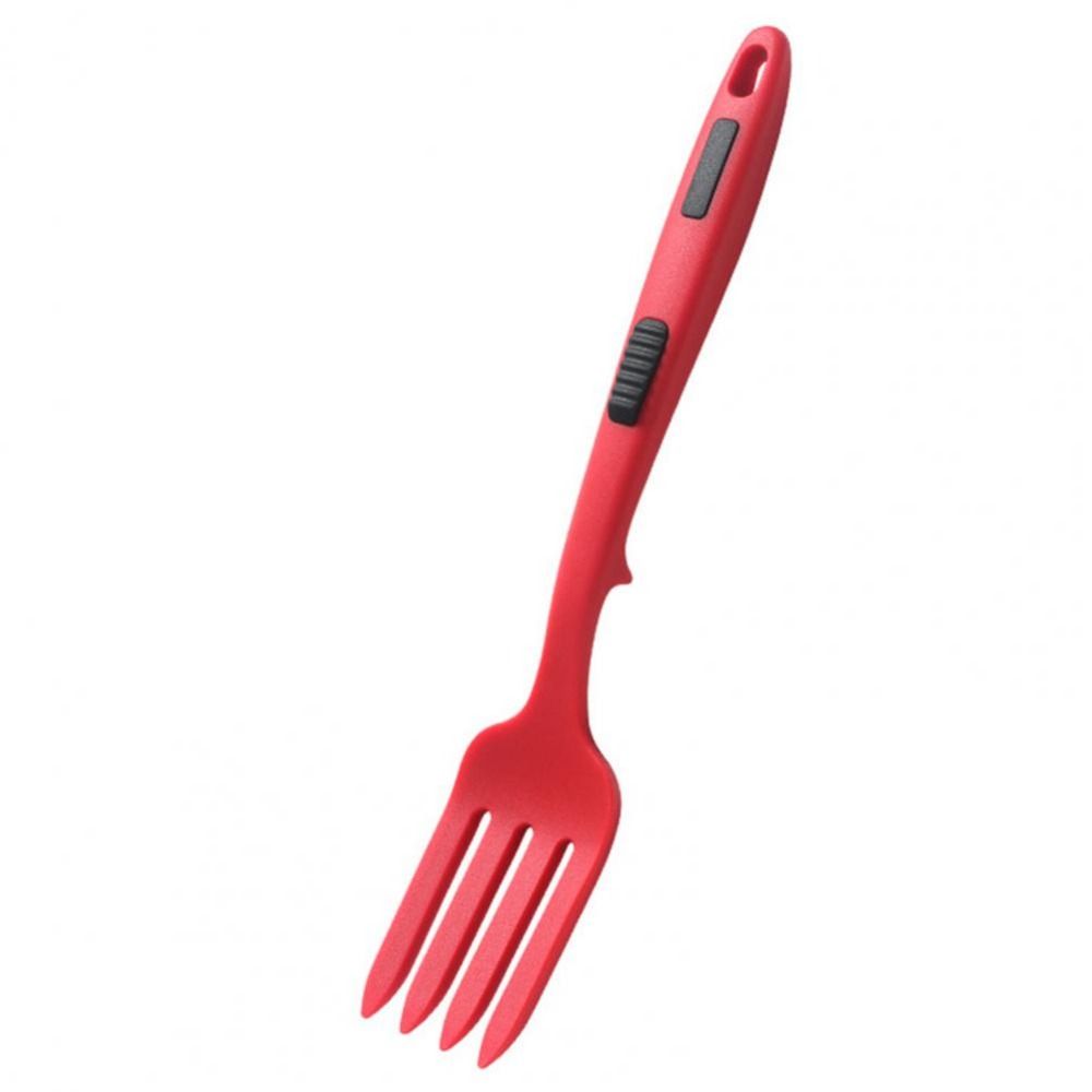 Heat-Resistant Silicone Flexible Forks Food Grade Spaghetti Server Flatware  Fruit