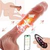 Female Vibrator,Stretchable Dildos Rechargeable Vibrating Massage Tool Female Simulation Insertion Dildo Vibrator 7 Heated Rotating Vibrating Sex Toys