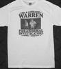 La Famiglia Warren The Conjuring Film Horror maglietta bianca T-Shirt Unisex
