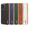 Alligator Style PU Leather Phone Case For iPhone 17 Air 15 16 14 13 12 11 Pro Max Plus Camera Protect Plating Shockproof Cover