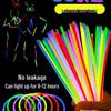 Non-Toxic Kids' Glow Stick Bracelet - Luminous Silver Light-Up Toy for Festivals & Birthdays