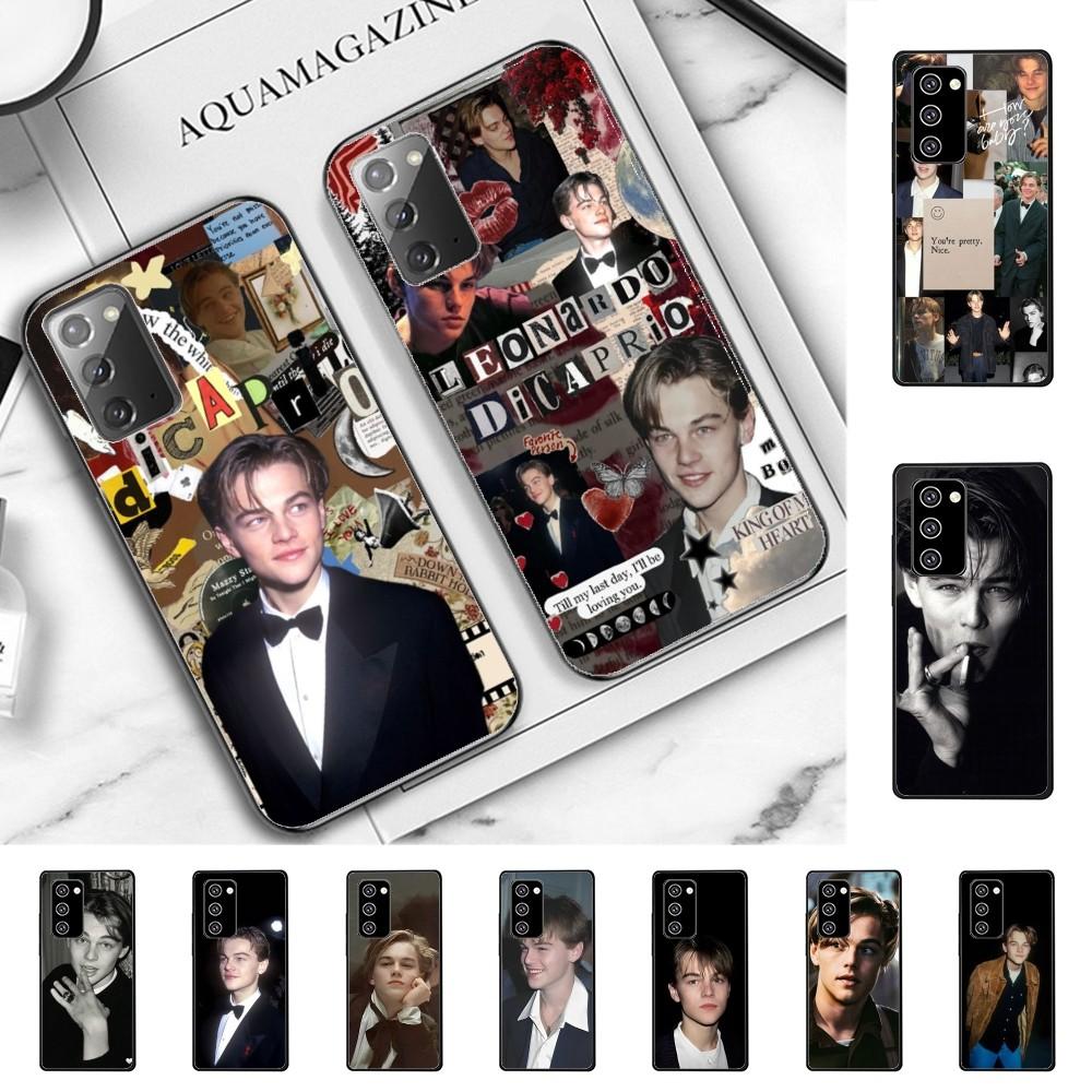 Funda de Teléfono Joven de Leonardo Dicaprio Para Samsung Note 8 9 10 20 Pro Plus Lite M 10 11 20 30 21 31 51 A 21 22 42 02 03