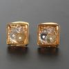 Kamakura Cufflinks Workshop Gold Square Gear Cufflinks Cf1525
