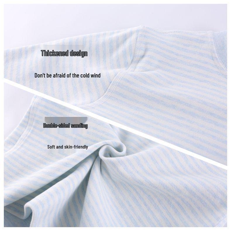 Children's Cotton Underwear Set: Boys' Autumn Clothes & Trousers, Girls' Pajamas, Baby Base Layer, Cotton Flannel Homewear