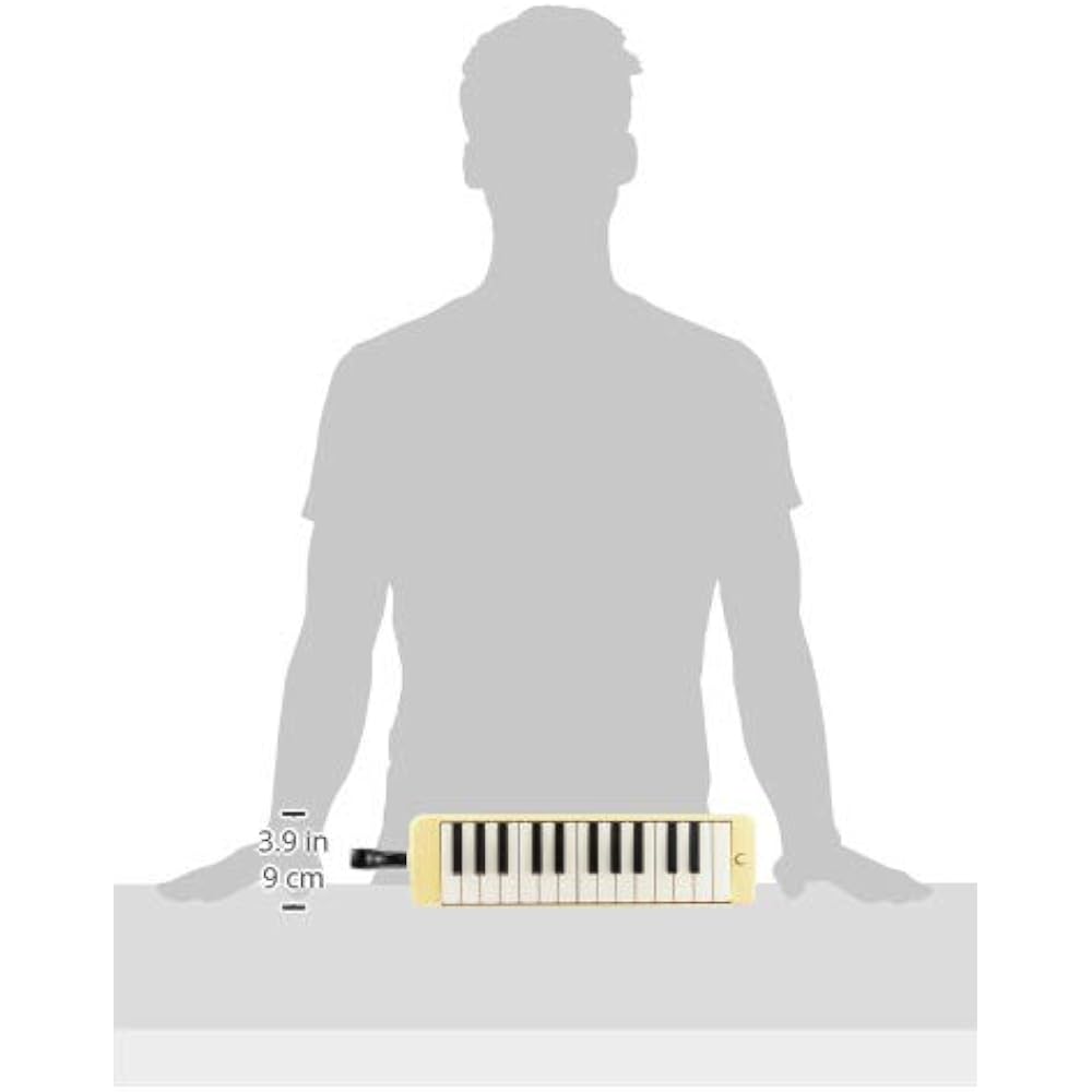 YAMAHA (YAMAHA) Pianica 25 Keys Cream Yellow P-25F