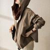 Chaquetas de Primavera para Mujer Finas Cortavientos Impermeables Transpirables Abrigo Casual para Exteriores con Capucha Ropa Protectora del Sol