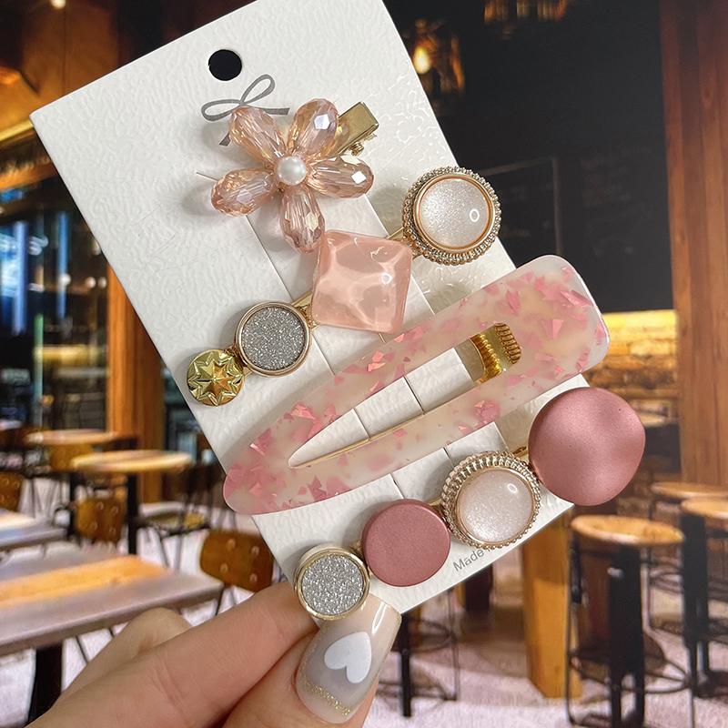 2 STÜCKE Prinzessin Samt doppelseitige Schleife süße Mädchen Haarnadeln Kinder Kopfbedeckungen Haarspangen Haarspangen Haarschmuck