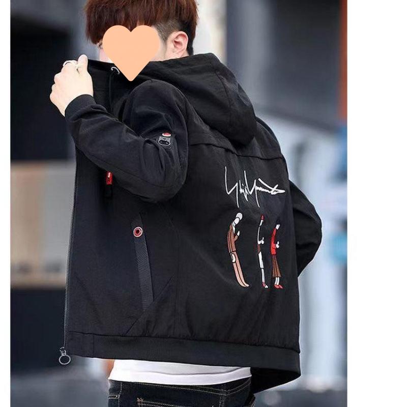 

Coat Men s Spring and Autumn New Style Youth Men s Coat Jacket Korean Style Trendy Student Top Thin and Thick M