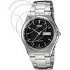 Uyumlu Saat Casio Collection MTP-1240DJ-1AJH Erkek Gümüş Koruyucu Film Yüksek şeffaflık ...
