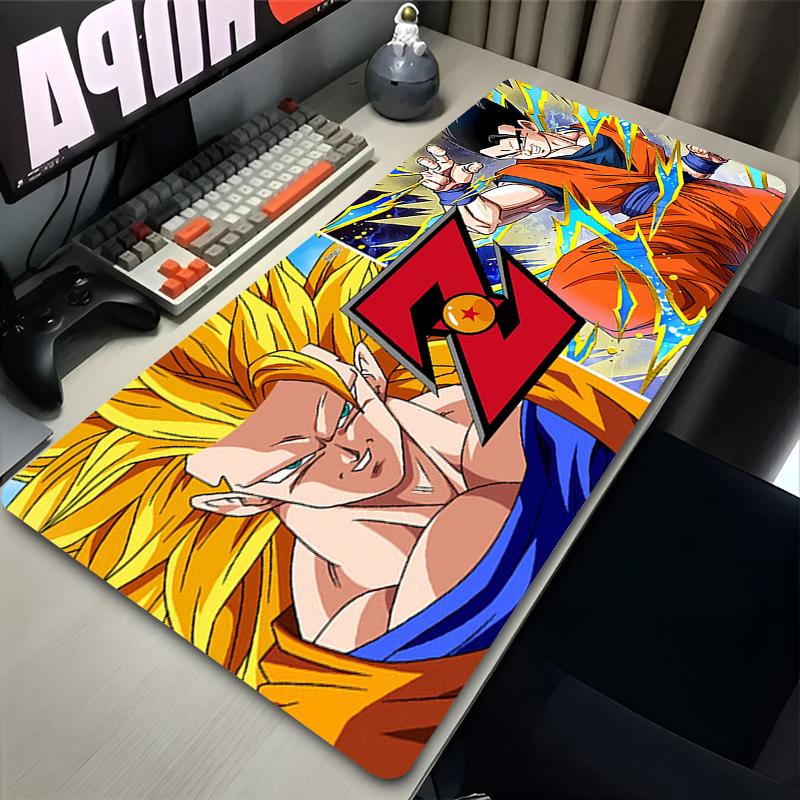 Mouse Pad Anime DBZ Rug Carpe Large PC Gamer Computer Mausepad Varmilo Keyboard Gaming Accessories Dragon Ball Z Desk Mat