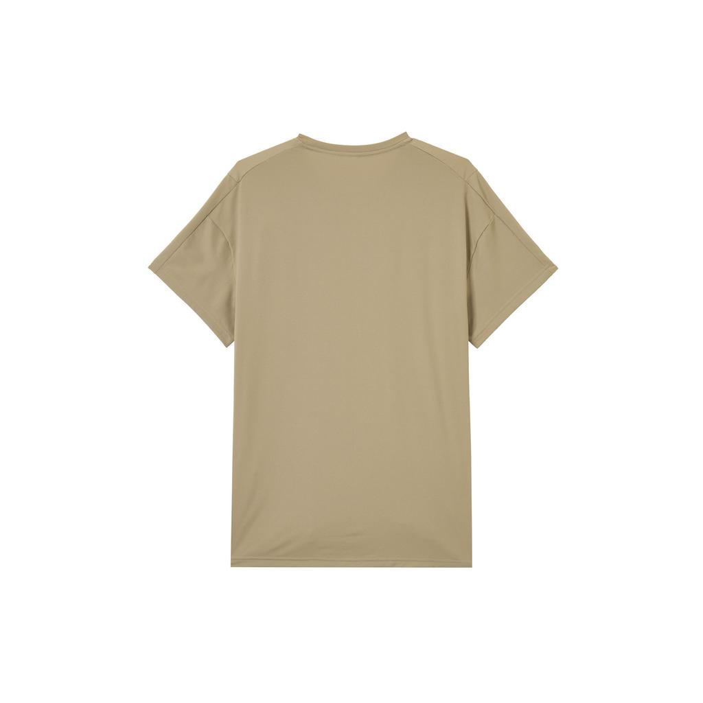 Nike Rychleschnoucí Prodyšné Běžecké Sportovní Ležérní Pohodlné Kulatý Výstřih Krátký Rukáv Tričko Pánské Vrcholy Khaki CZ1182-247