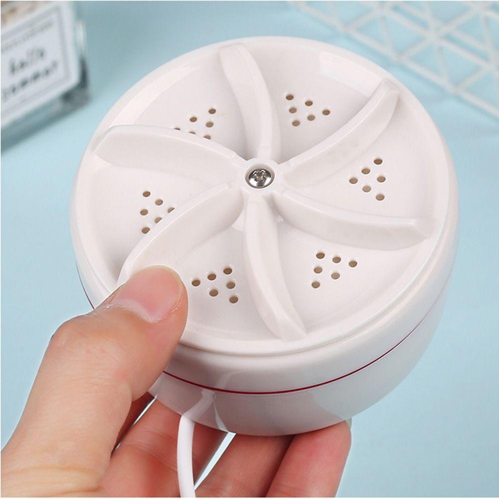 With Blue Light Portable Ultrasonic Washing Machine Travel Turbine Washer  Wash Baby Socks