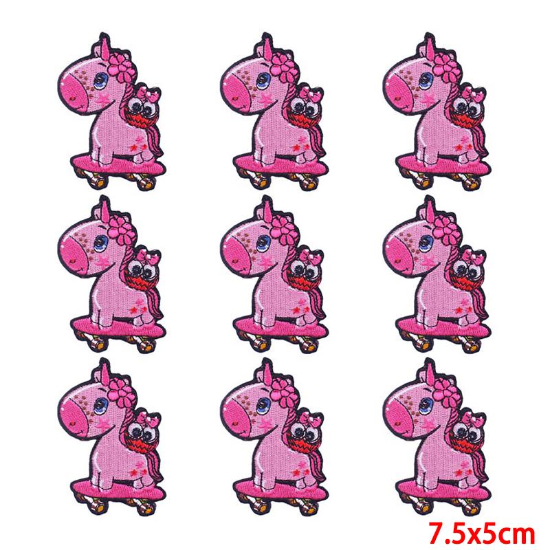 10 teile/los Großhandel Stickerei Patch Eisen Auf Patches Für Kleidung Patches Auf Kleidung Jacken Dekor Applikation Nähen Liefert