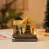 Festival Scene Musical Village Scene Decor Resin Xmas Window Display Pendant