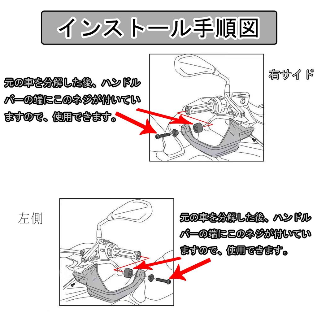 HUANGCJCJ Motorcycle Modified Windshield Handguard Protective Cover for and NX500 Smoke Gray Color NX400, NX500, NX400, (2024-2025) - (Used)