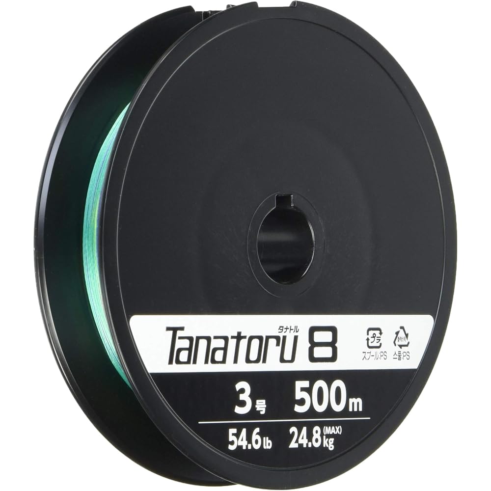 Shimano Tanatoru 8 Fishing Line 500m 3.0mm PL-F88S Durable Monofilament Line
