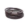 Unisex Handmade Multi-layer Leather Cord Bracelet - Japanese Korean Style Wristband Jewelry
