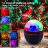 USB LED Galaxy Ball Projector Night Light with Remote Control, Home Ceiling Party Atmosphere Decor Lamp