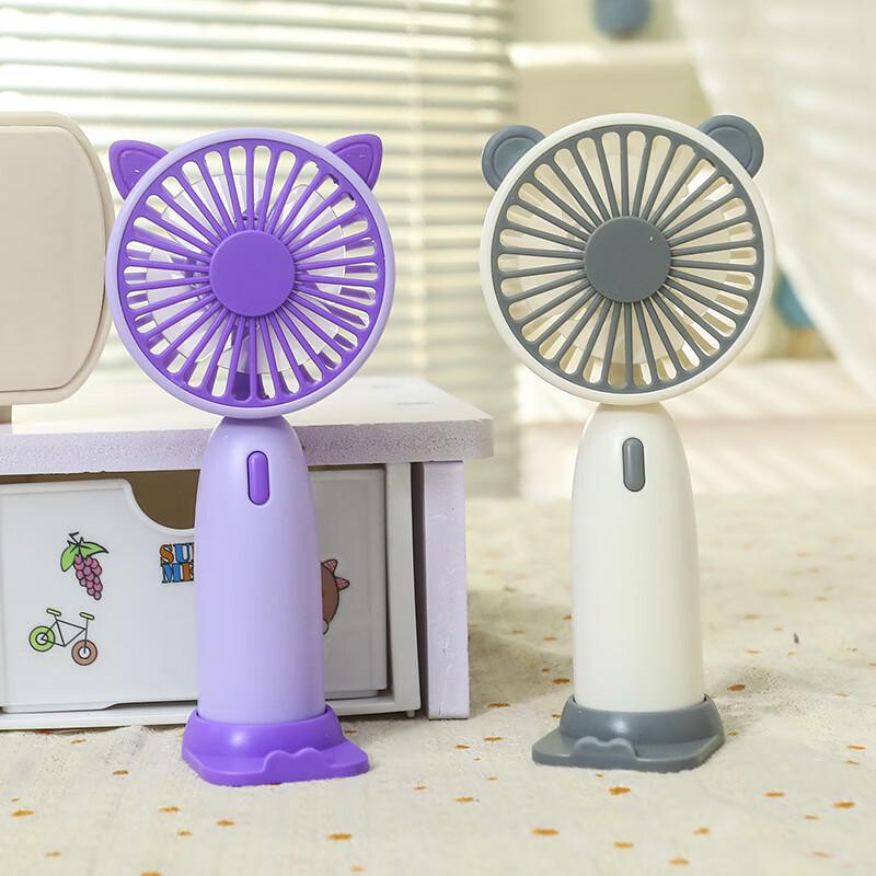 LINGPAN USB Rechargeable Handheld Mini Fan (5-Pack)