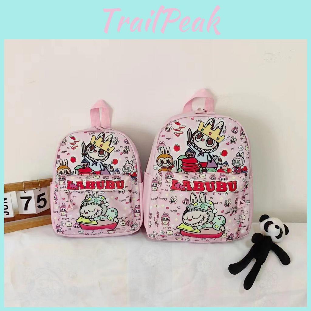 Kids Backpack With Lightweight Nylon Material For School Education Characters Included)**
