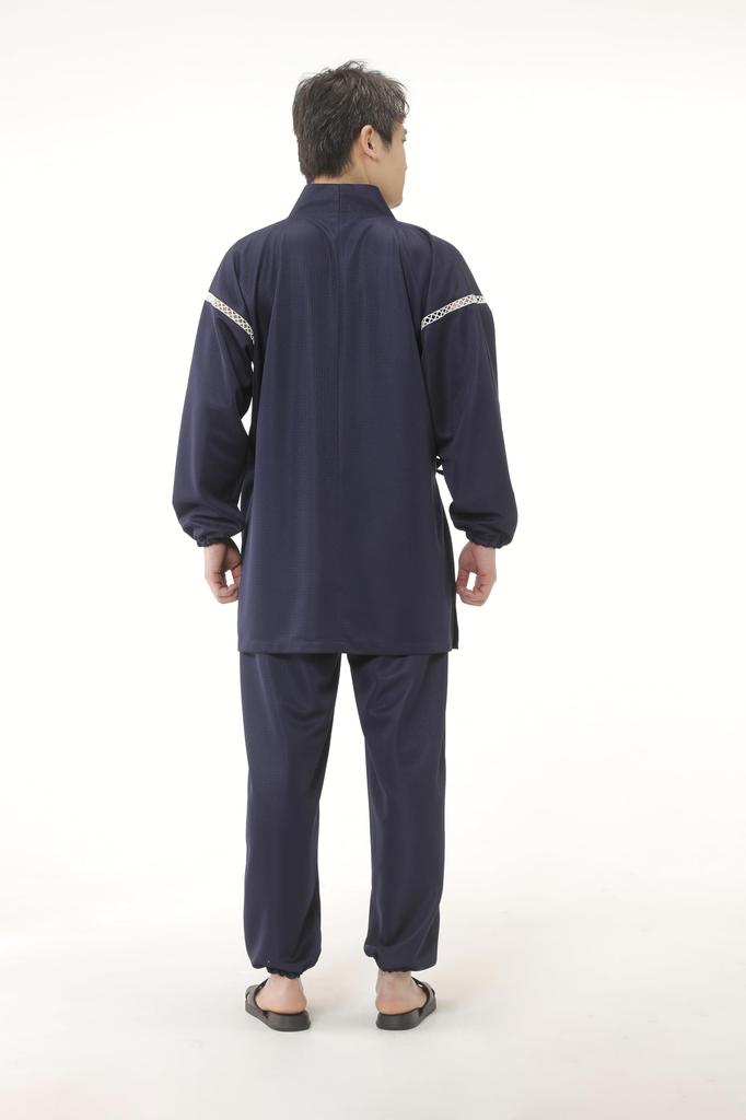 Spicy UV Sweat Quick Includes Fully Elastic Waist [Little Island] Men's Samue, Unifresher, Absorbent, Drying, Antibacterial, 100% Polyester, Pockets,