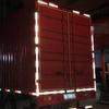 8pcs Auto Reflective Stickers Safety Warning Sticker Tapes Waterproof High Intensity Night Visibility Adhesive For Car Truck