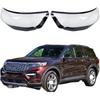 Compatible for Ford Explorer 2020 2021 2022 US Version Front Headlamp Cover Headlight Shell Lampshade Plexiglass Replace Original Lens(Right Side)