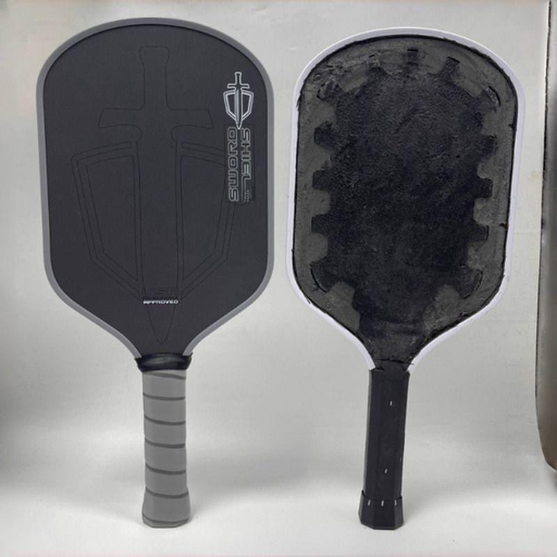 Sada pádla na pickleball s pěnovým jádrem 5. generace Stejný styl J2NF Integrované lisování Uhlíková vlákna Profesionální soutěžní sada
