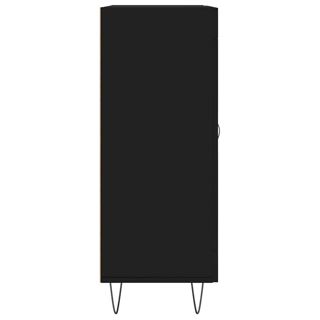 Sideboard Black 69.5 x 34 x 90 cm Particleboard
