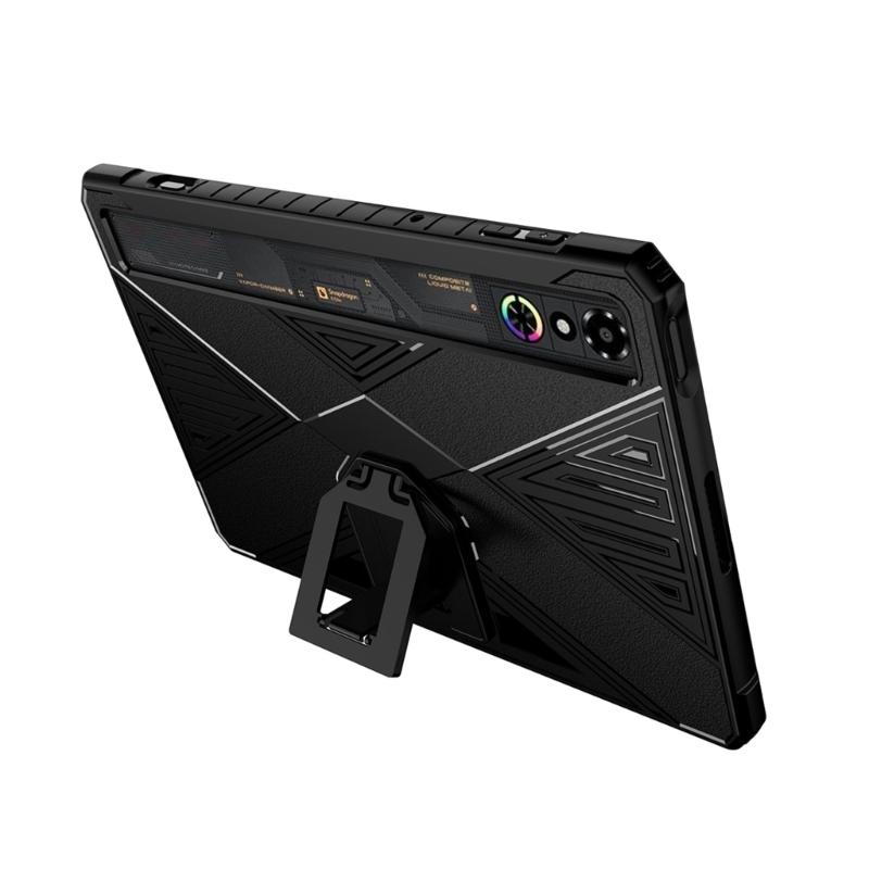 Multiple Angled Viewing Protective Cover for Nubia Red 3 Gaming Tablets Adjustable Stand AntiDrop Soft TPU PC Case