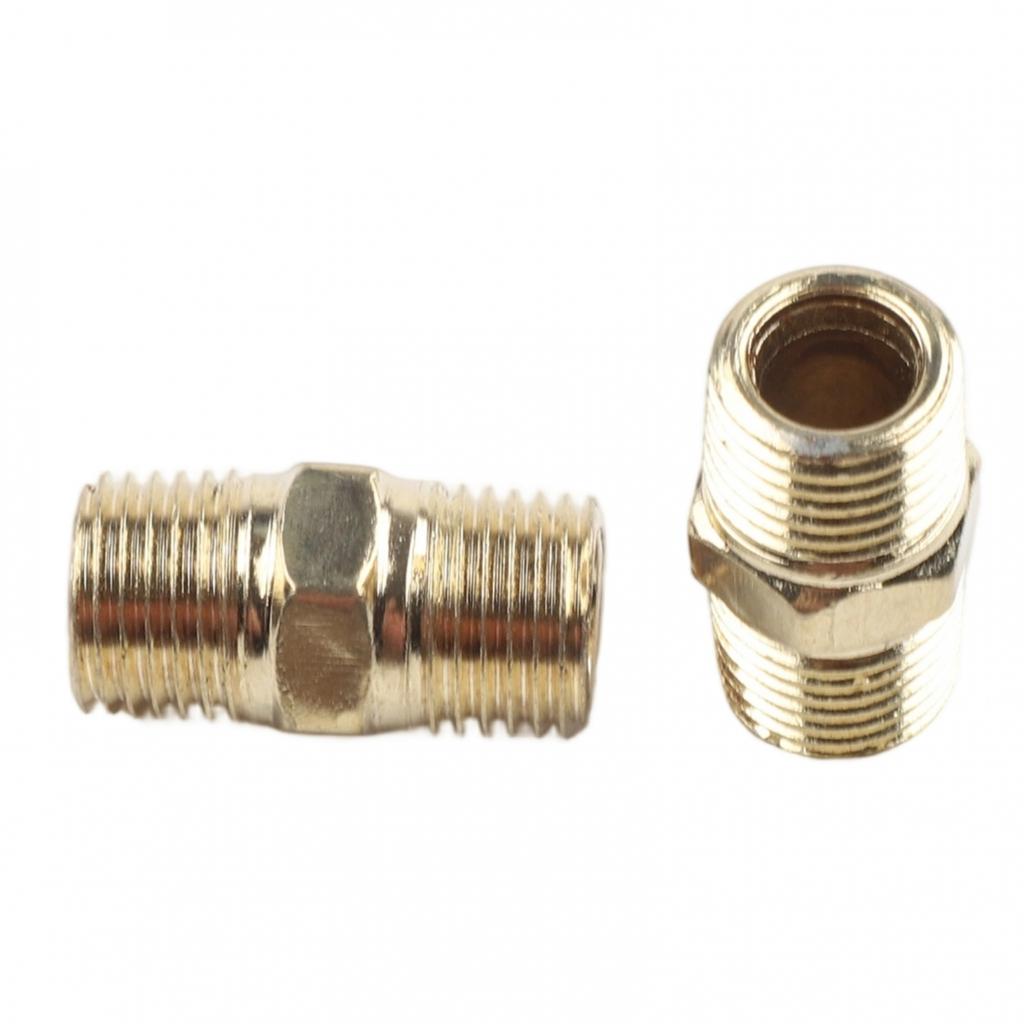 Easy Installation Air Line Hose Connector Brass Pipe Adapter For Air And Water
