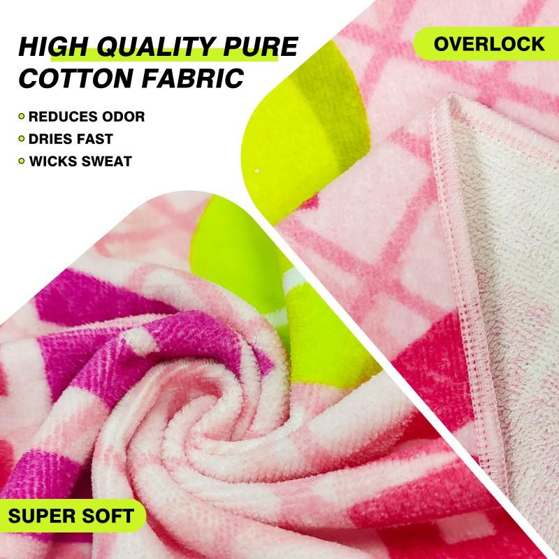 100% Cotton Gym Towel Yoga Fitness Workout Absorbent Quick Dry Exercise 30x100cm Or 40x80cm Custom