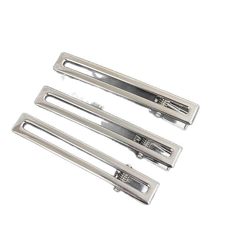 3pcs/set Hollow Hairpin Silver Duckbill Clip Fashion Hair Clips  Hair Accessoires