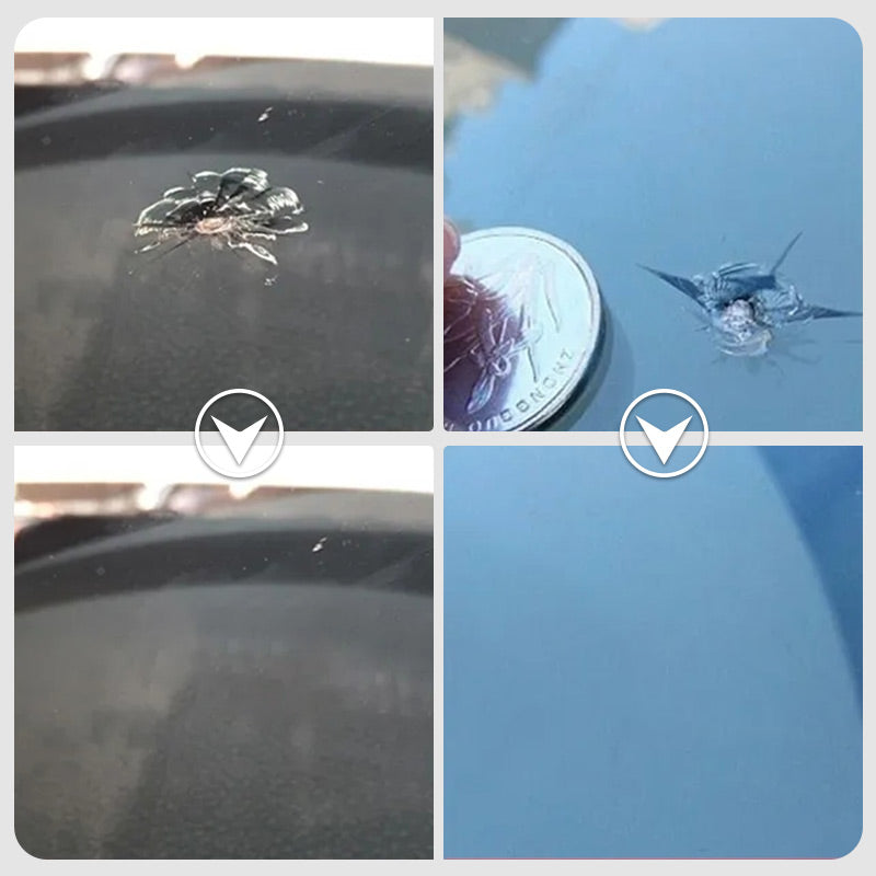 Front Window Repair Kit Liquid Glass for Car Cracked Glass Repairing Automotive Windshield Regroover Glass Repair Fluid Tools
