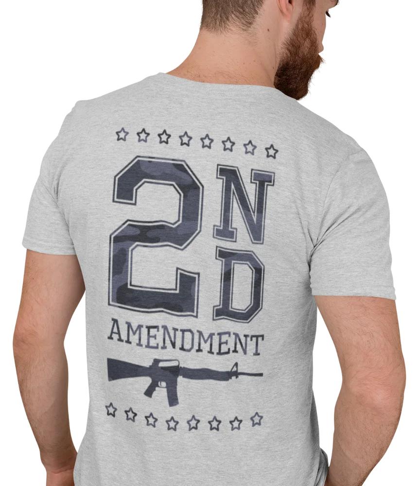 2nd AUnisexdUnisext Pro Second AUnisexdUnisext USA Gun Owner Patriotic TShirt Short Sleeve Casual 100 Cotton ONeck Summer Unisexs Tshirt S