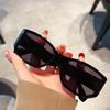 Fashion Vintage Sunglasses Women Men Luxury Designer Punk Rivet Shades Irregular Curved Surface Sun Glasses