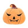 Scratch Resistant Cat Toy Halloween Pumpkin Catnip for Cats, Plush Bat Ghost Spider Kicker with Embroidered Bell, Durable Chewing Play Kittens, Stress