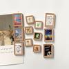 6pcs Cartoon Po Frames  Fridge Magnets  Magnetic Decorative Items  Po Messages  and Fixed Magnets