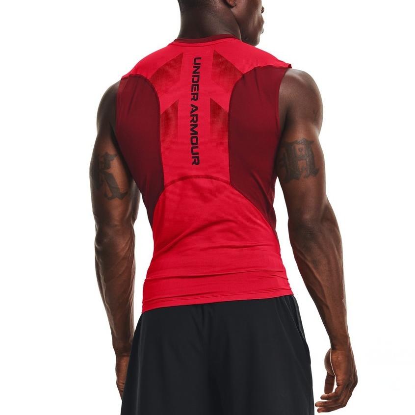 Under Armour Einfarbige Trainings-Fitness-Sport-Enganliegende Rundhals-Kurzarm-Raglan-T-Shirts Herren Oberteile Rot 1362451-615