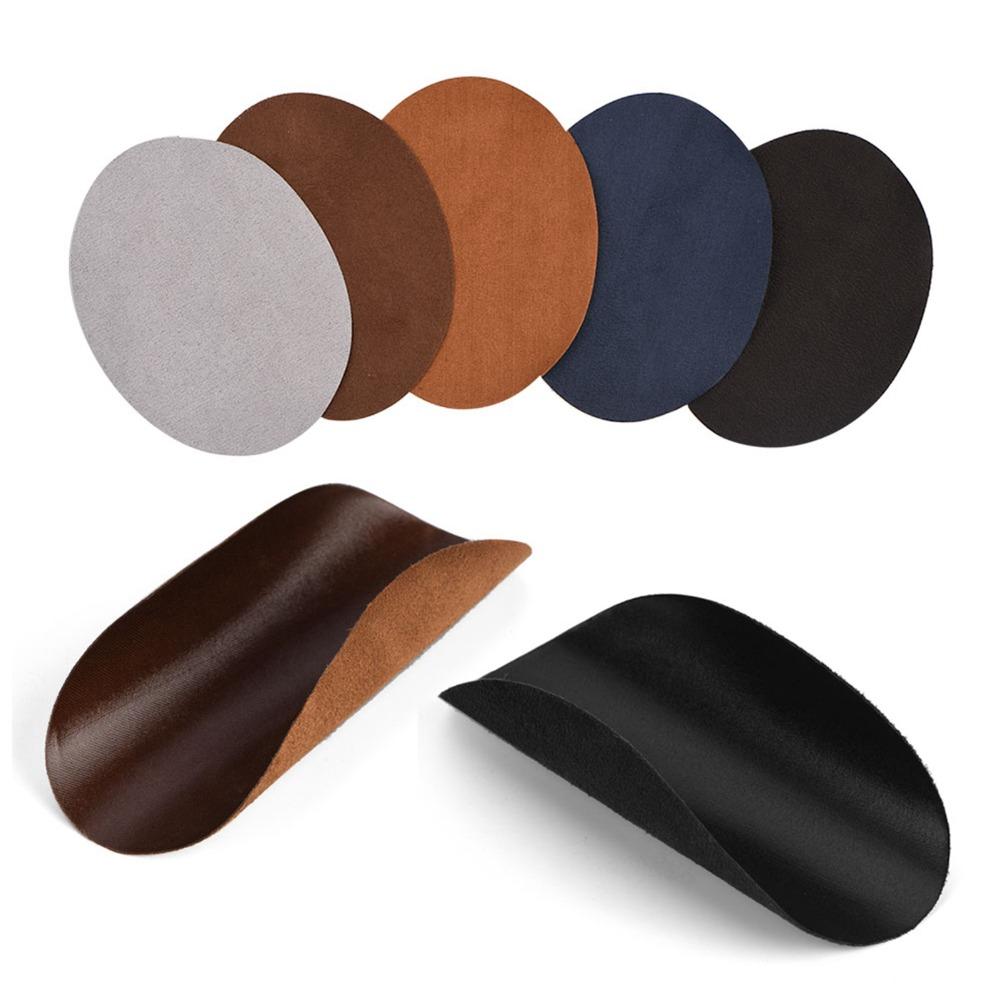 10pcs PU Leather Elbow Fabric Decal es 5 Colors Sew On Fabric Decal es  For Clothes