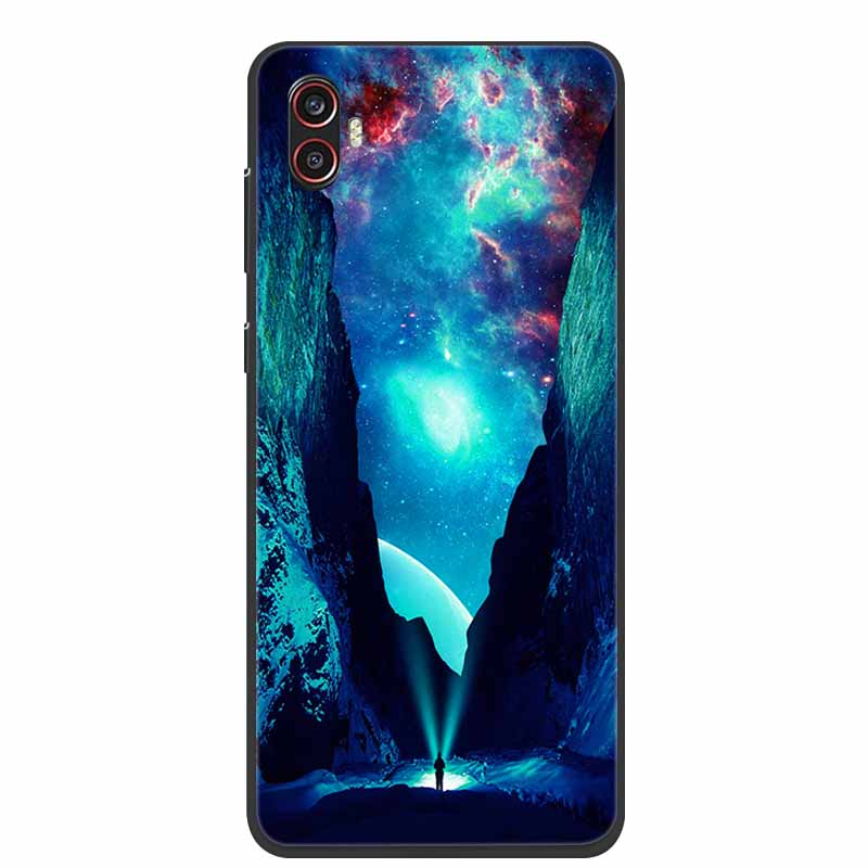 Flower Case For Samsung Galaxy Xcover6 Pro TPU Soft Silicone Back Cover For Samsung Galaxy Xcover Pro 2 Shell Xcover 6 Pro Funda