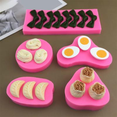Flexible Silikonform zur Schokoladenherstellung Hochtemperaturbeständige Bonbonform Dessert-Backformen mit Lebensmittelthema