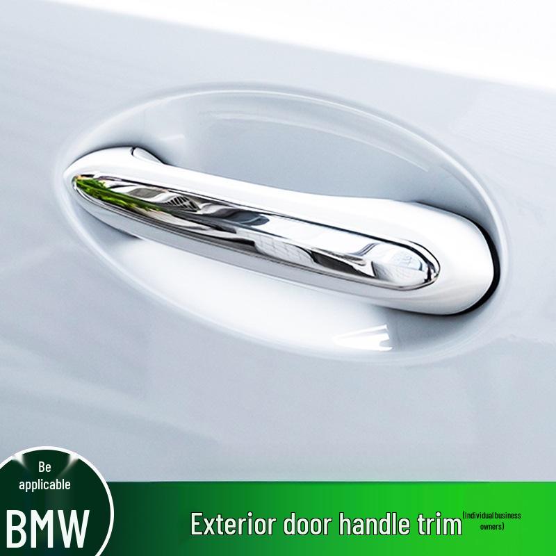 Decorative Strip for Exterior Door Handles: Compatible with BMW 5, 3, 6GT, X1, X2, X3, X4, X5, X6 Models