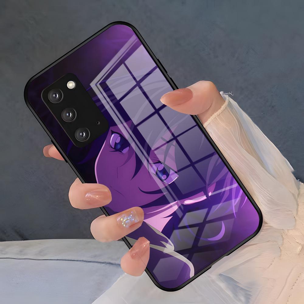 C-Comic Miya Chinen Phone Case For Samsung A25 A13 A33 5G A54 A36 A35 A56 A52 A14 Shockproof Glass Cover