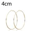 Women 3-10cm Small Big Circle Hoop Earrings Statement Ear Ring Fashion Jewelry Gift Nightclub DJ 2020